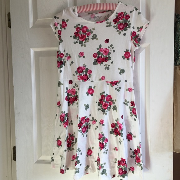 The Children's Place Dresses Nwt Childrens Place White Redpink